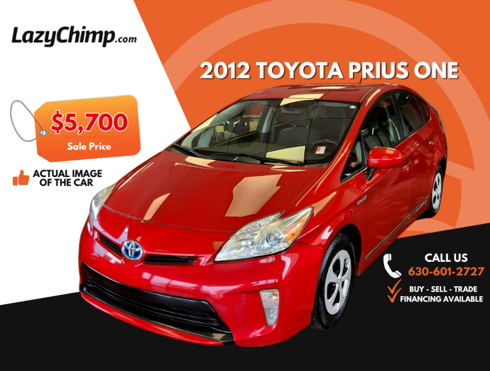 2012 Toyota PRIUS One