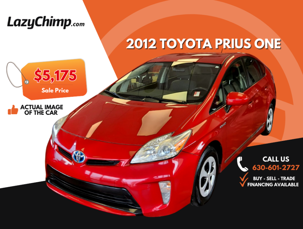 2012 Toyota PRIUS One