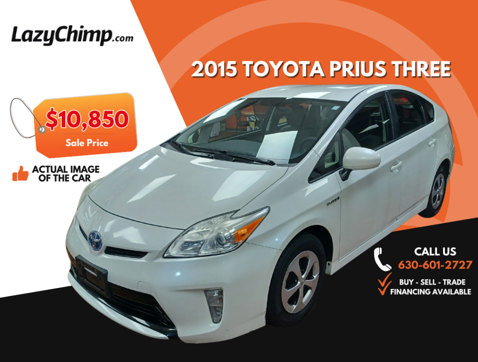 2015 Toyota PRIUS Three