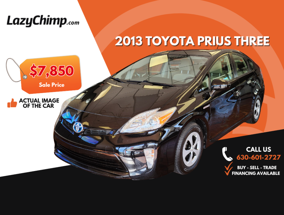 2013 Toyota PRIUS Three Hatchback