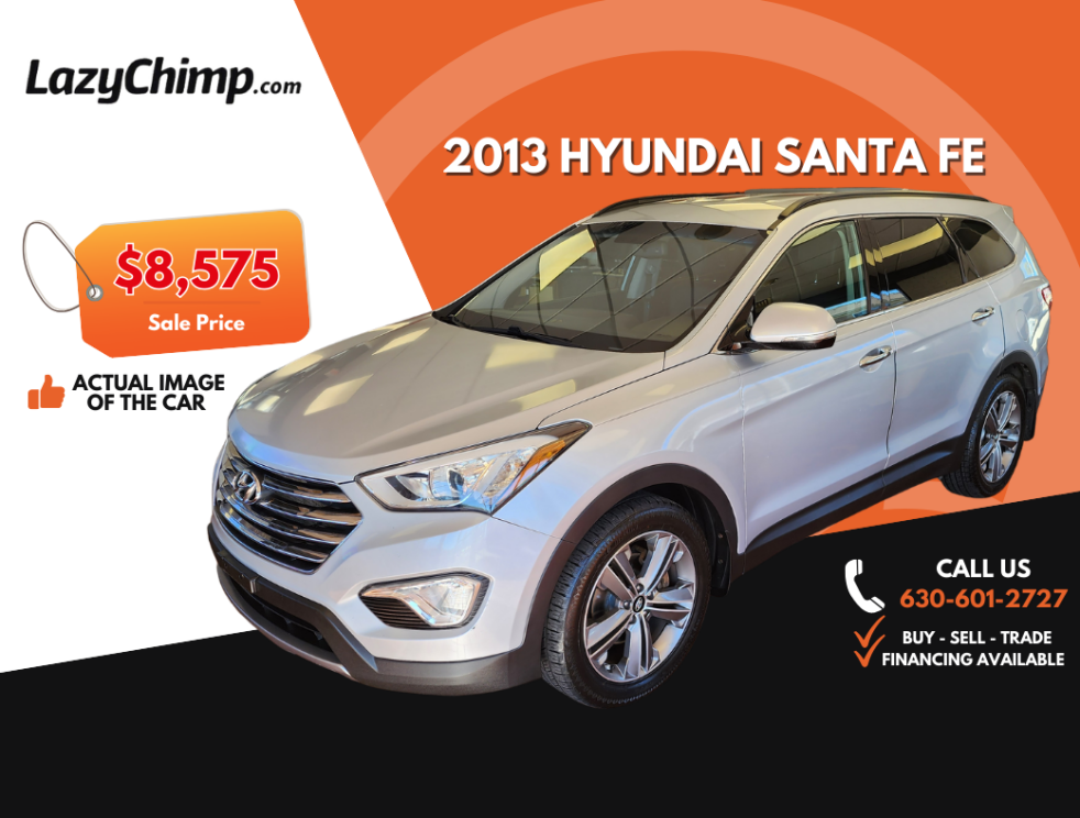 2013 Hyundai Santa Fe Limited Sport Utility 4D