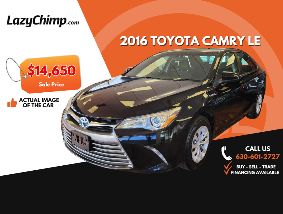 2016 Toyota Camry Hybrid LE Sedan 4D