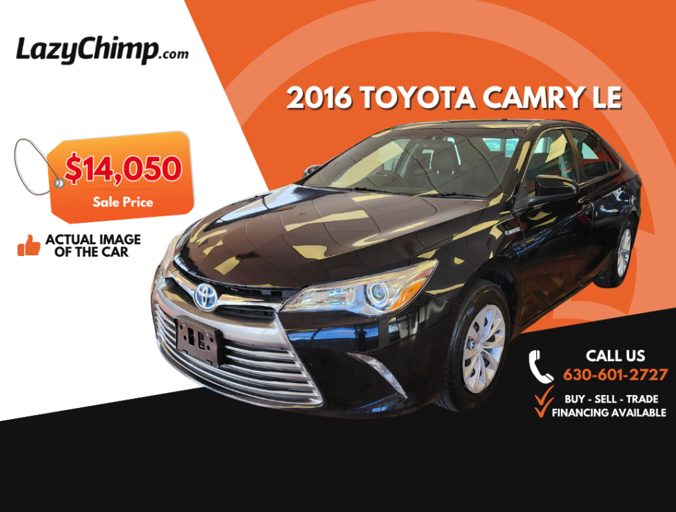 2016 Toyota Camry Hybrid LE Sedan 4D