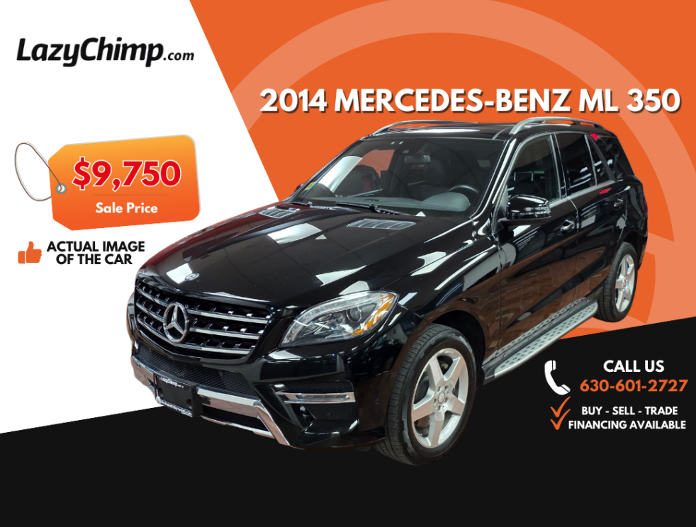 2014 Mercedes-Benz ML-Class ML350 4-MATIC
