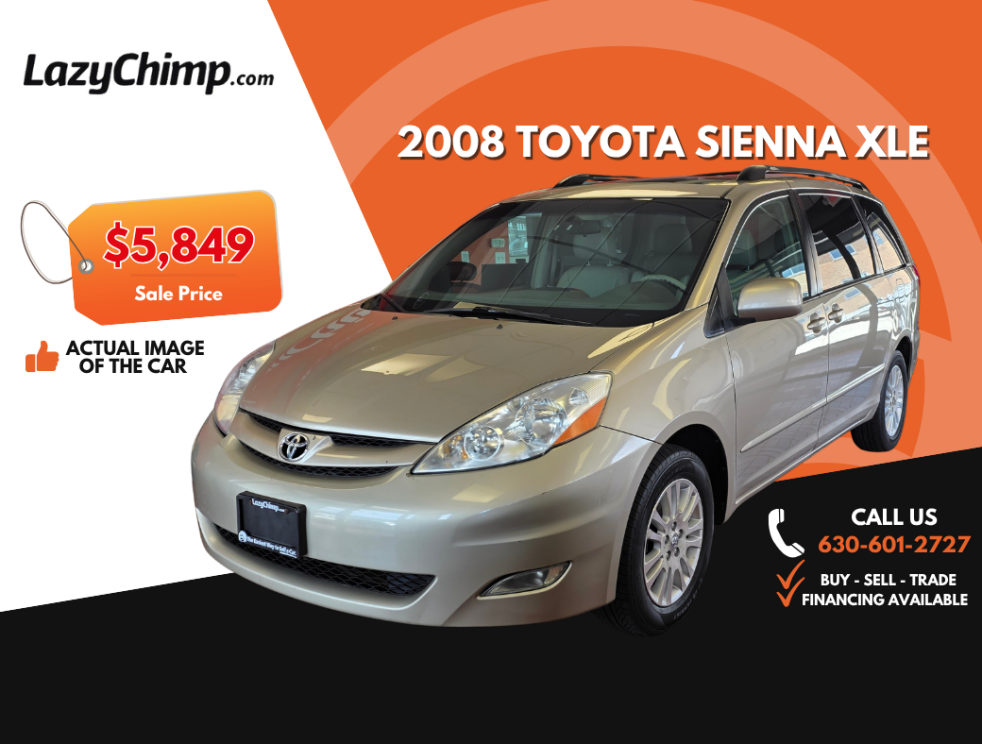2008 Toyota Sienna XLE Minivan 4D