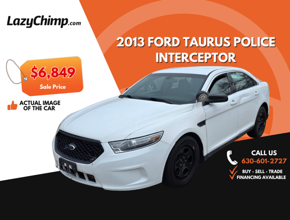 2013 Ford Taurus Police Interceptor