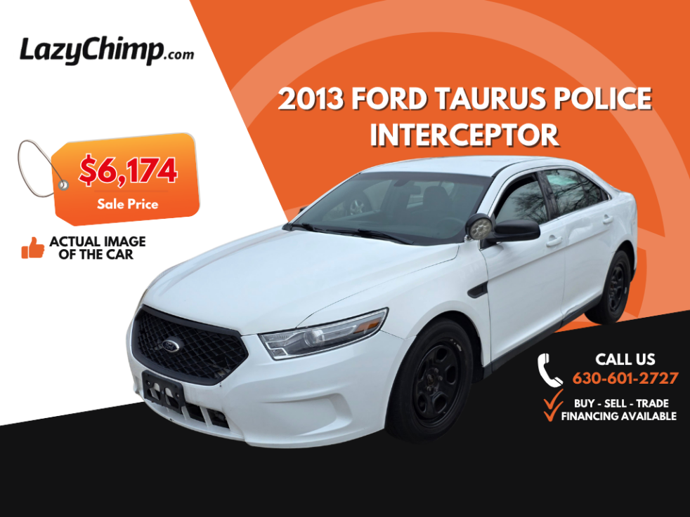 2013 Ford Taurus Police Interceptor