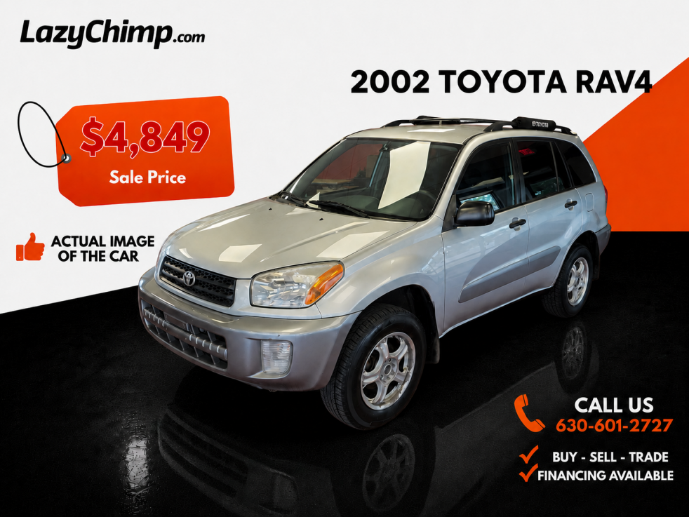 2002 Toyota RAV4 Sport Utility 4D