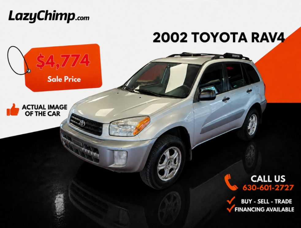 2002 Toyota RAV4 Sport Utility 4D