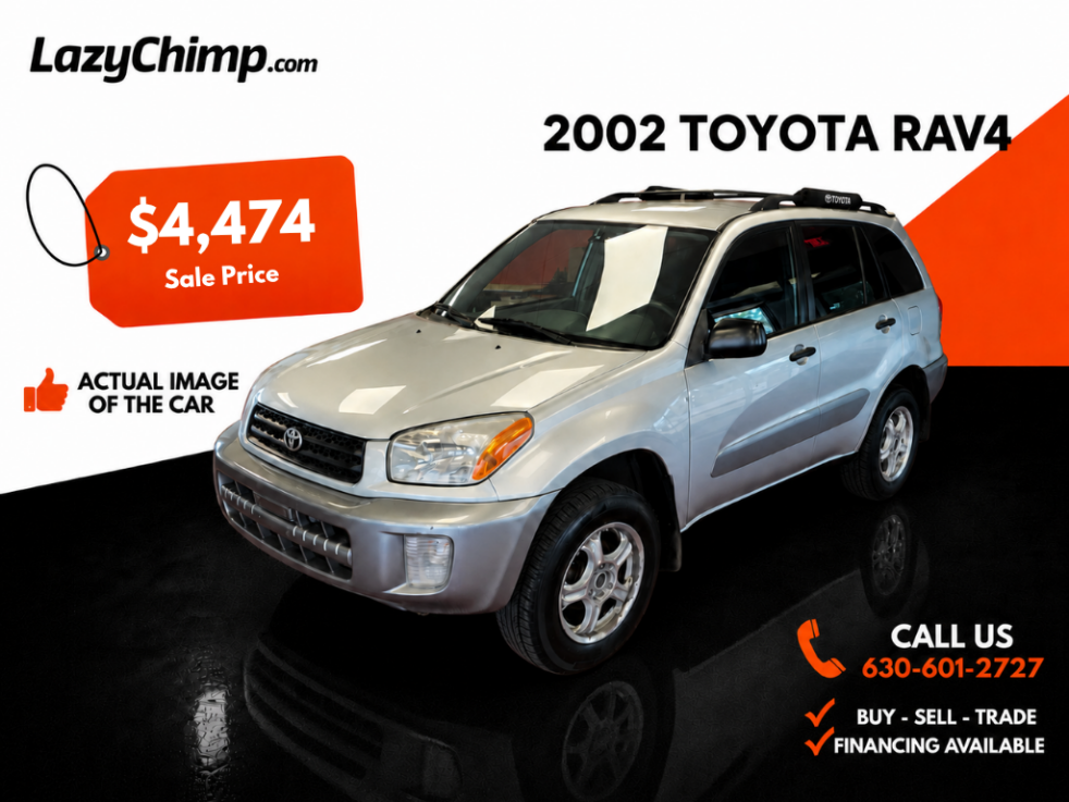 2002 Toyota RAV4 Sport Utility 4D