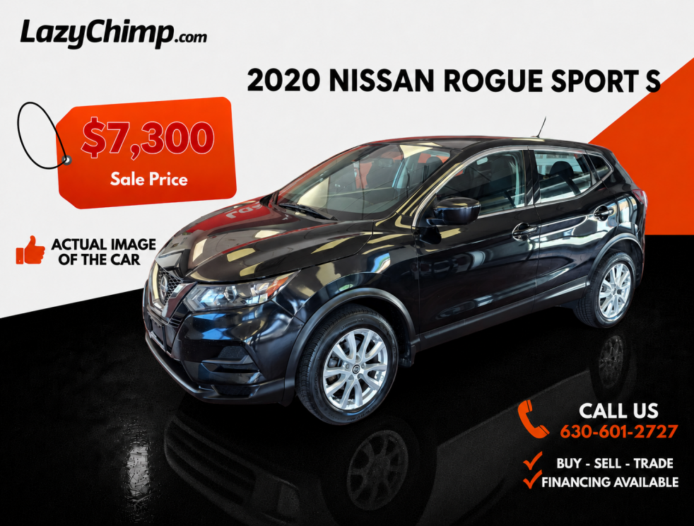 2020 Nissan Rogue Sport S Sport Utility 4D