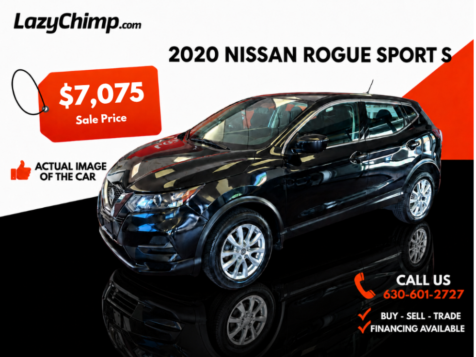 2020 Nissan Rogue Sport S Sport Utility 4D
