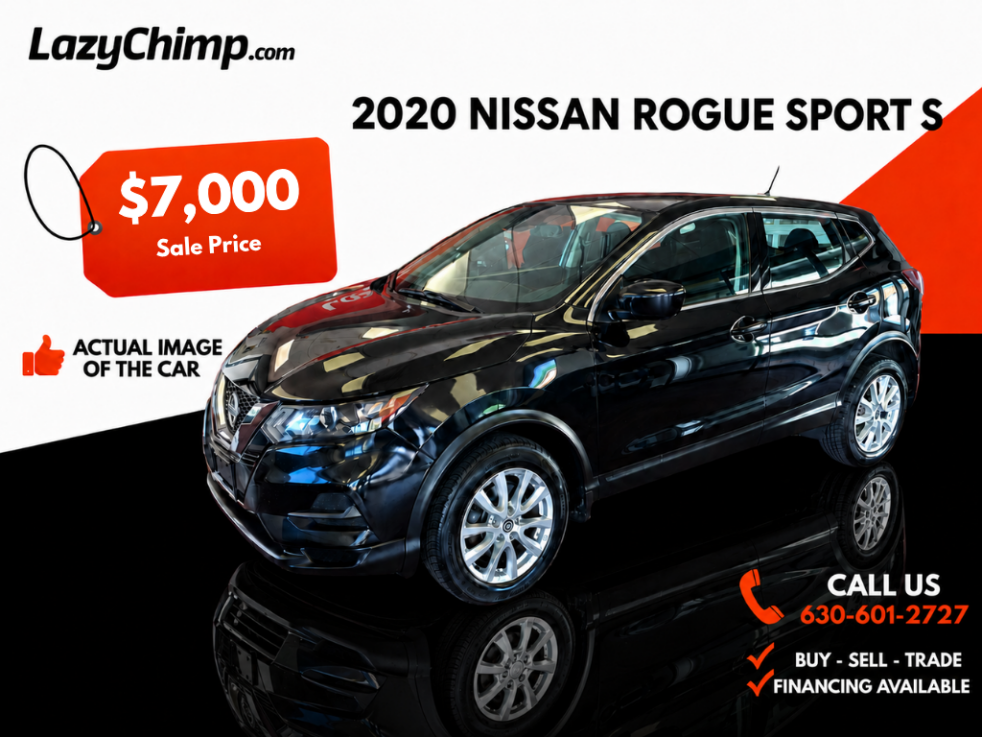 2020 Nissan Rogue Sport S Sport Utility 4D