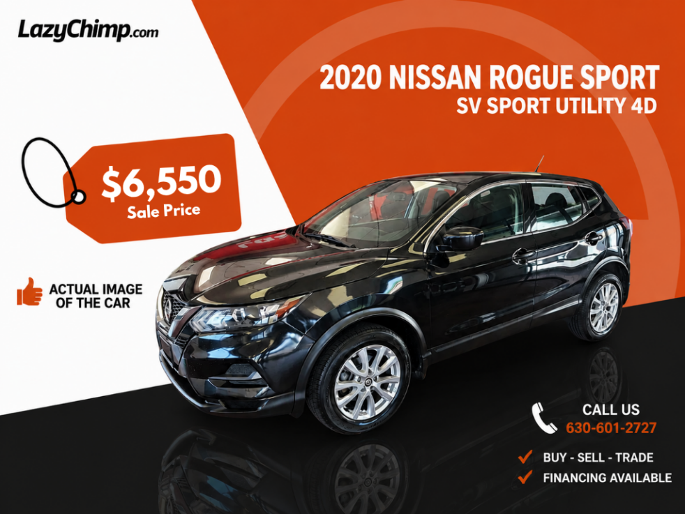 2020 Nissan Rogue Sport S Sport Utility 4D