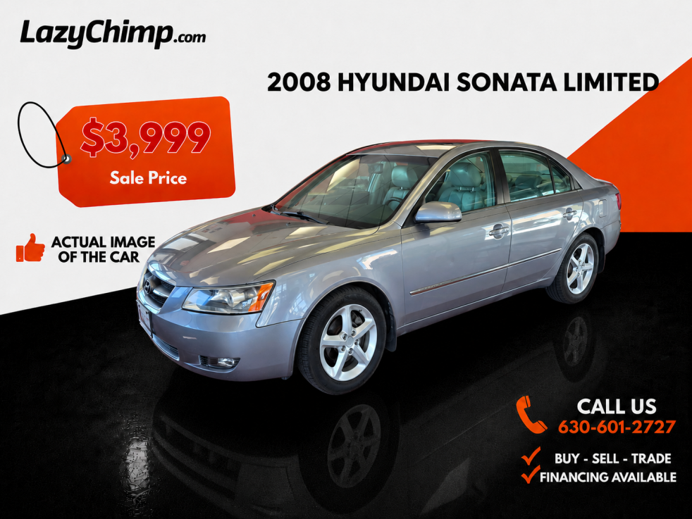 2008 Hyundai Sonata Limited Sedan 4D