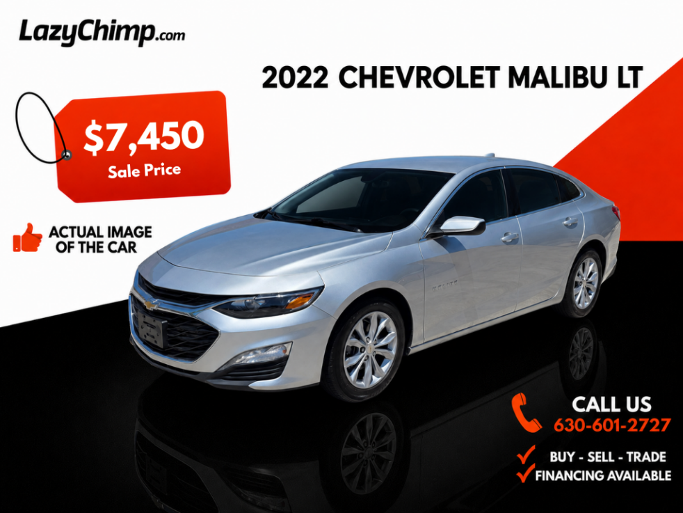 2022 Chevrolet Malibu LT Sedan 4D