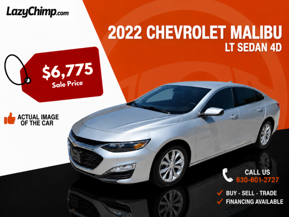 2022 Chevrolet Malibu LT Sedan 4D