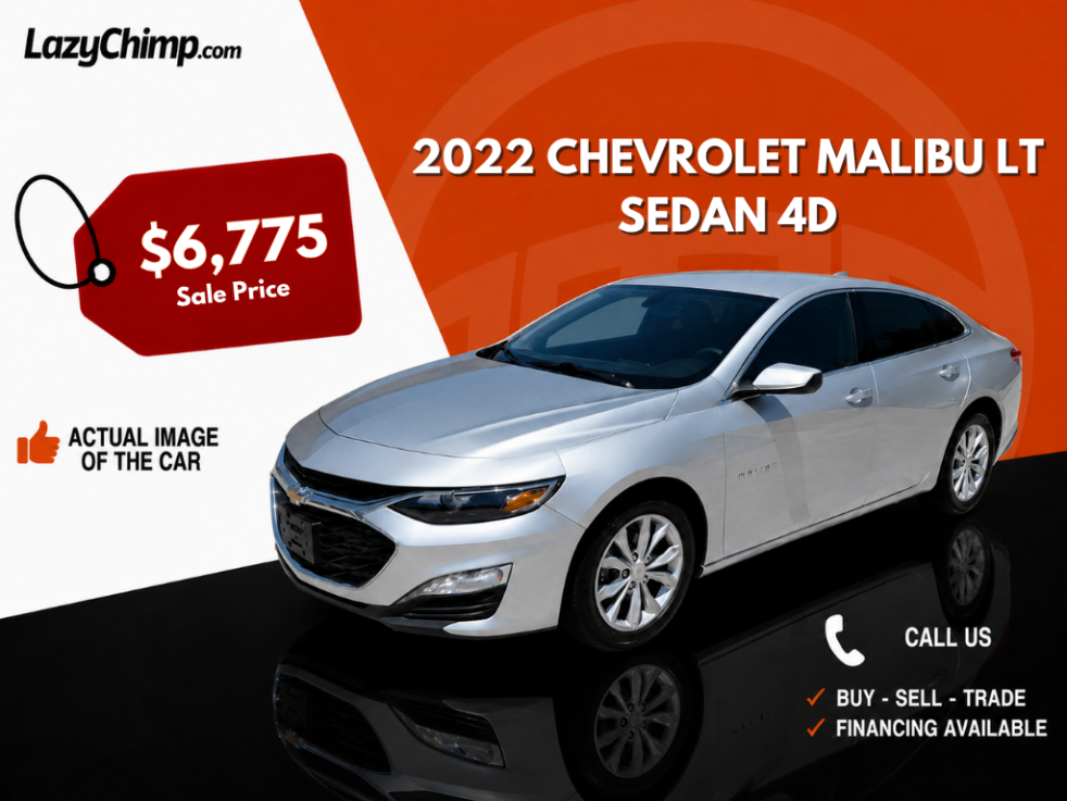 2022 Chevrolet Malibu LT Sedan 4D