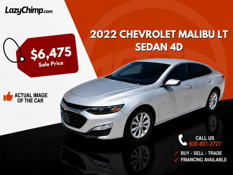2022 Chevrolet Malibu LT Sedan 4D