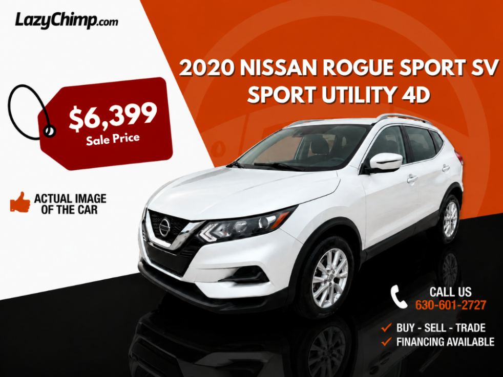 2020 Nissan Rogue Sport SV Utility 4D