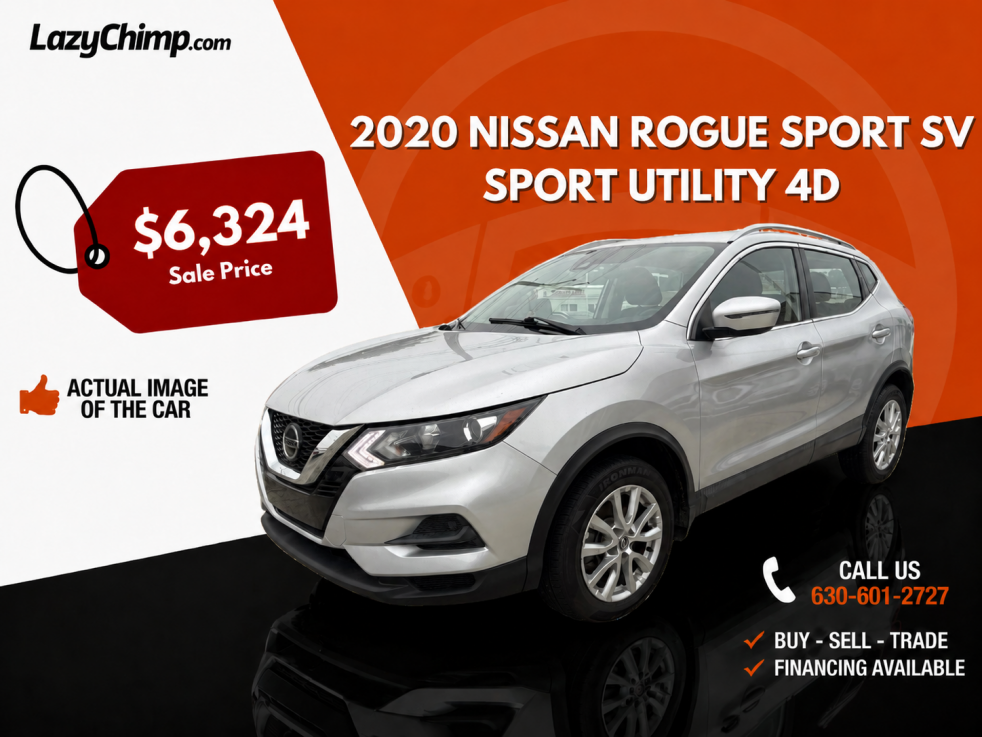 2020 Nissan Rogue Sport SV Utility 4D