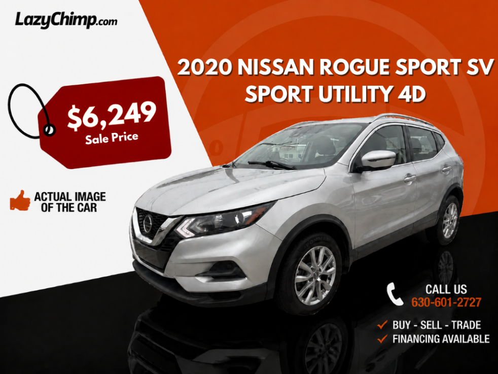 2020 Nissan Rogue Sport SV Utility 4D