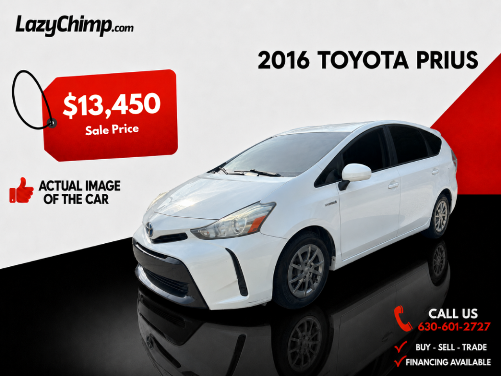 2016 Toyota Prius V Two Wagon 4D