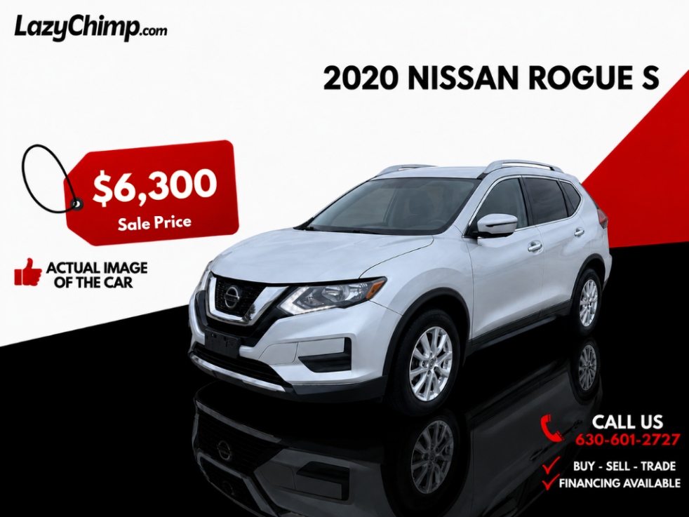2020 Nissan Rogue S Sport Utility 4D